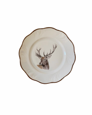 Sveva's Home Porcelain Deer Plate Set of 4