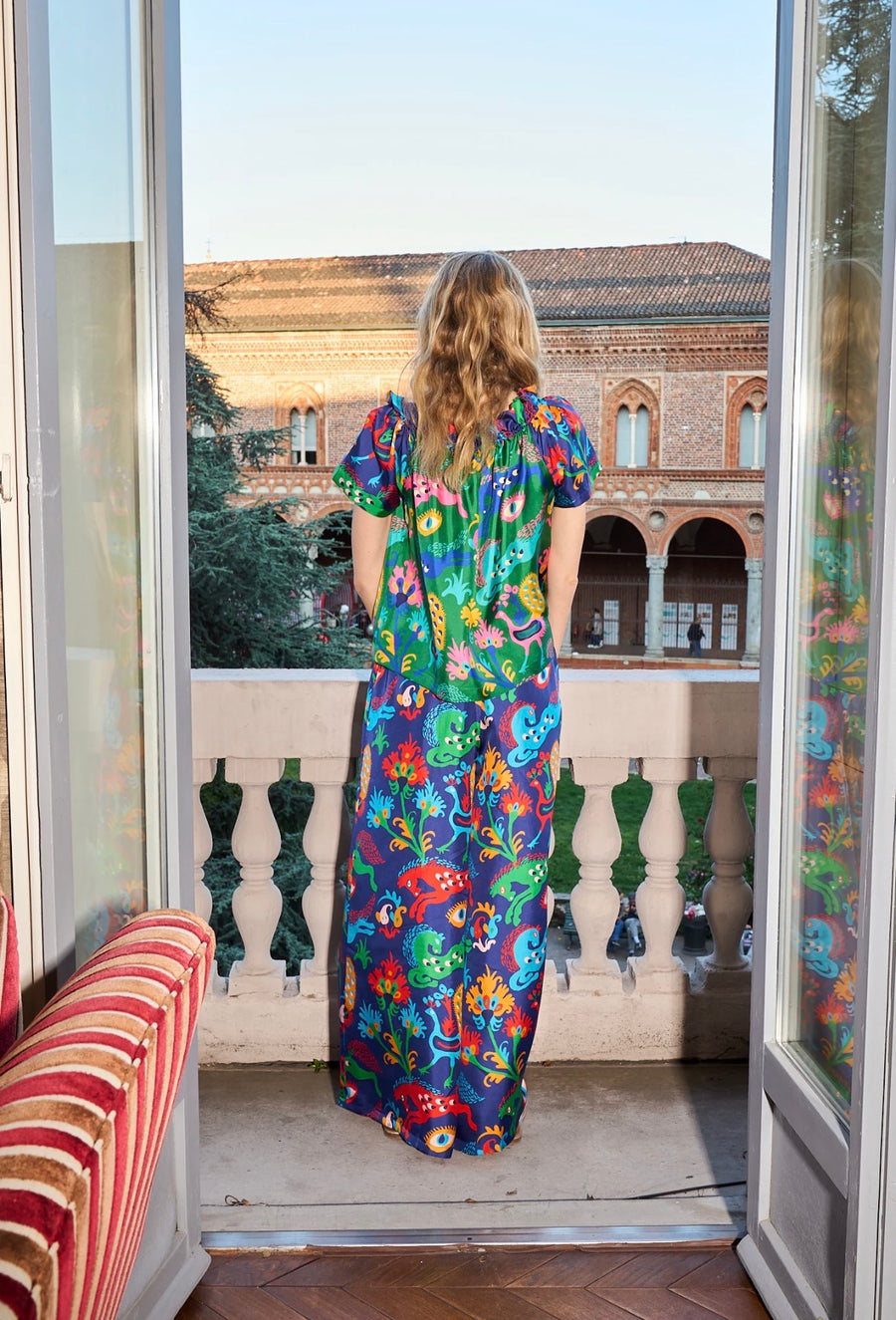 RIANNA + NINA x SVEVA'S HOME Pants Fyori Silk