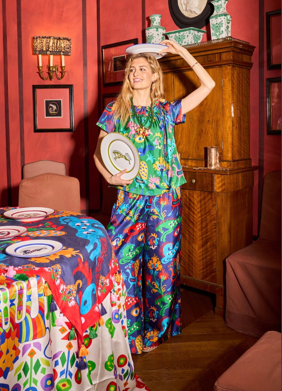 RIANNA + NINA x SVEVA'S HOME Pants Fyori Silk