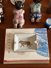 Sveva's Home Porcelain Tiger Ashtray