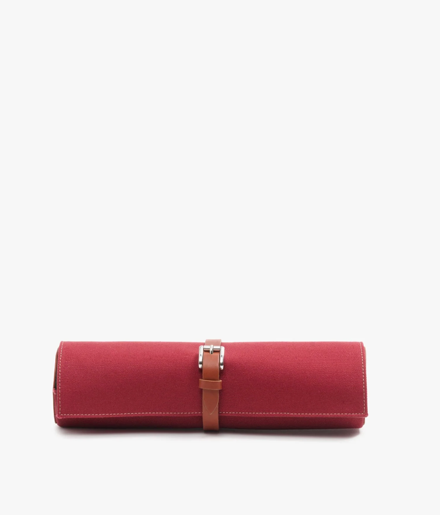 Watchcase 5 Places Burgundy