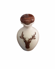 Sveva's Home Ceramic Deer Olive Oil and Vinegar Bottles Set of 2