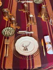 Sveva's Home Porcelain Deer Plate Set of 4