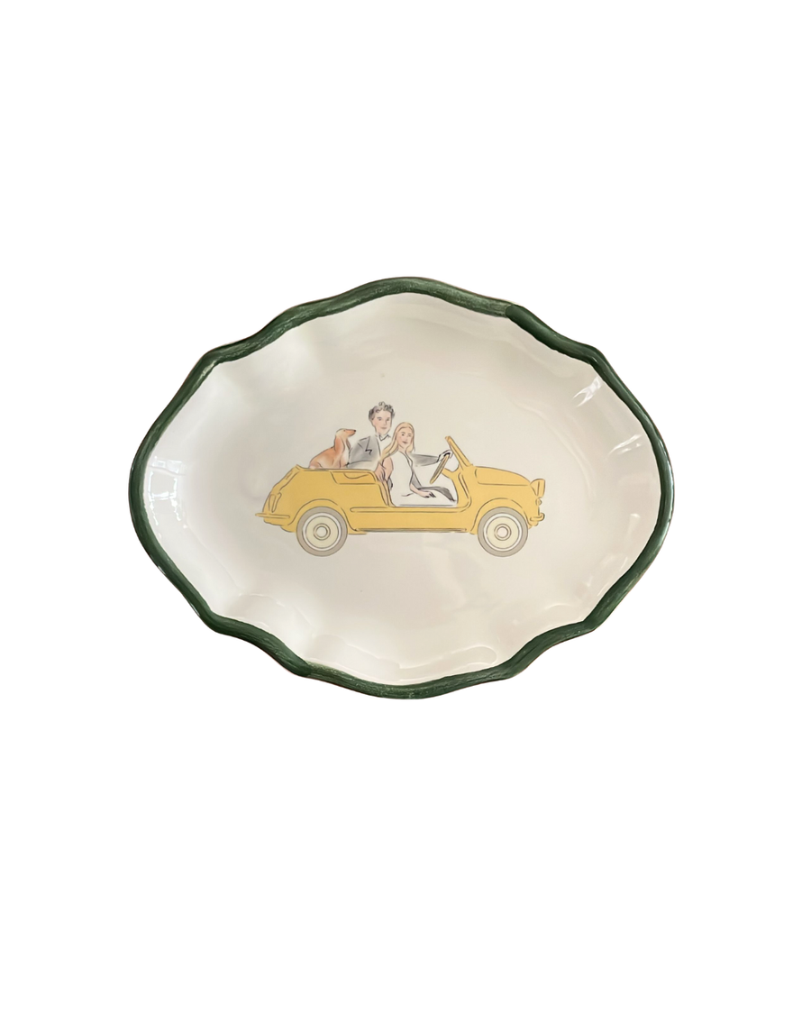 Sveva's Home Ceramic Personalized Wedding Ashtray Set of 20