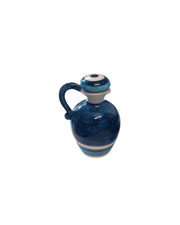 Sveva's Home Ceramic Evil Eye Olive Oil and Vinegar Bottles Set of 2
