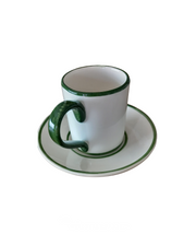 Sveva's Home Ceramic Palm Tree Mugs Set of 4