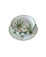 Sveva's Home Ceramic Palm Tree Bowls