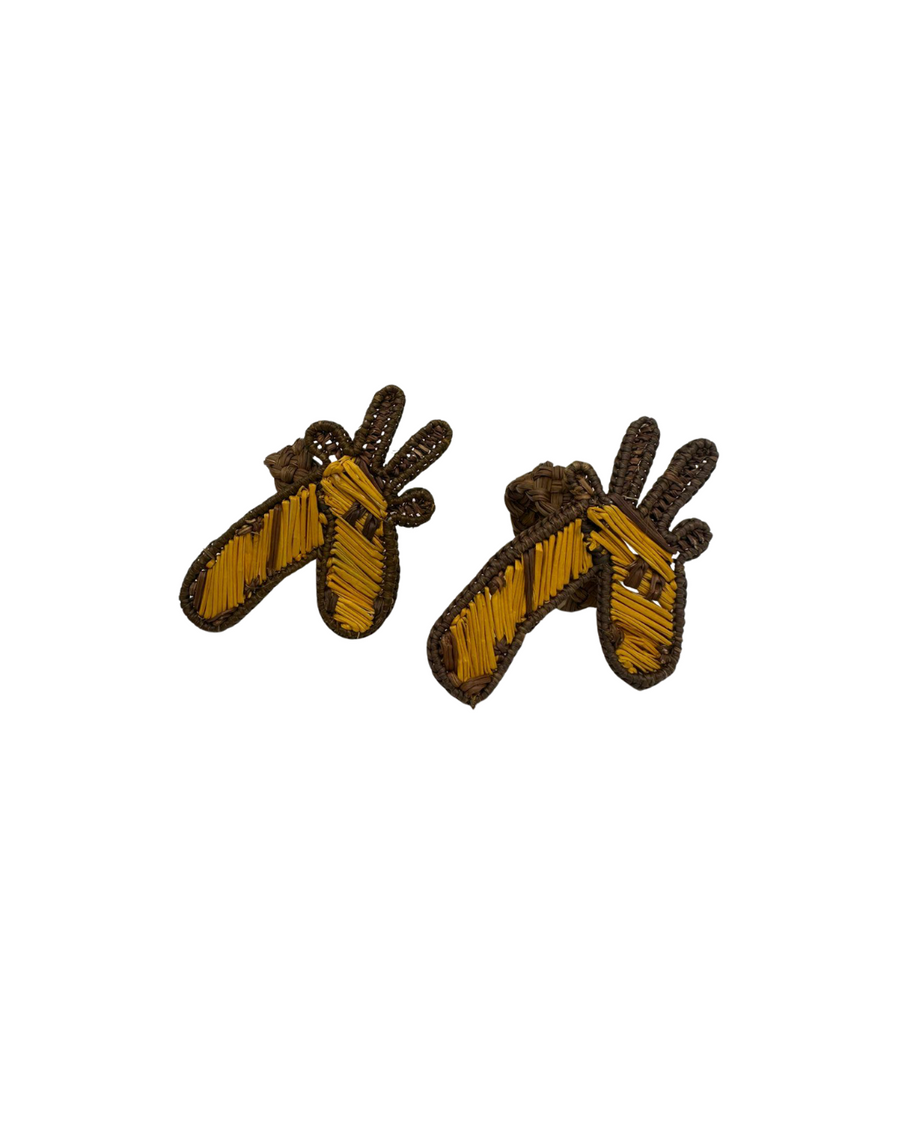 Napkin Rings Giraffe Jungle Inspired Set of 4