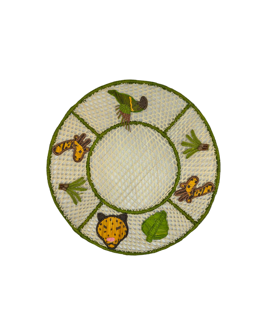 Jungle Iraca Palm Placemat Set of 4