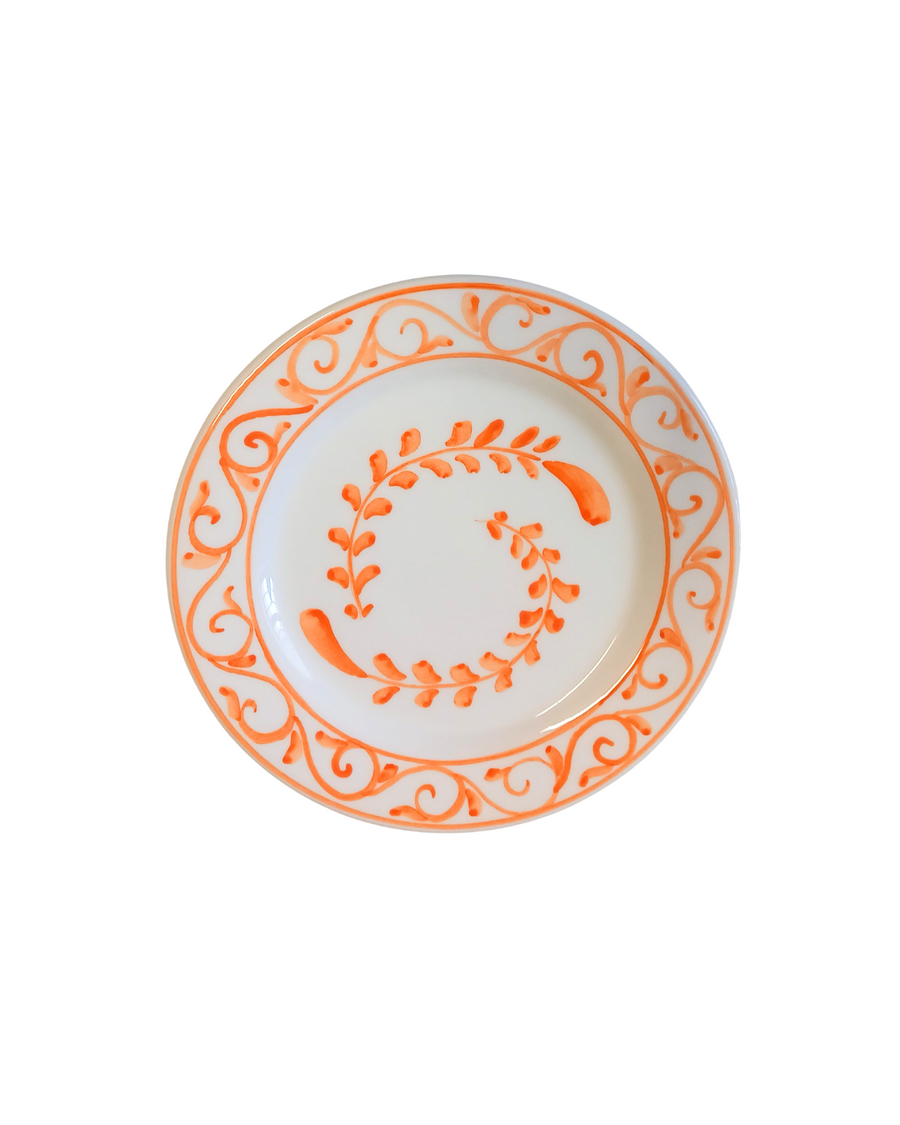 Sveva's Home Sea Red Plate Big and Small Dining Plates Set of 4