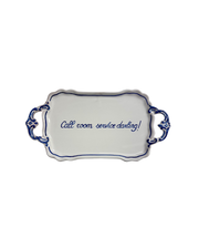 Sveva's Home Ceramic Tray "Call room service darling!"