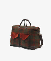 Harvard Safari Duffel Bag Harris Tweed - Amber