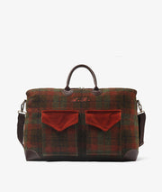 Harvard Safari Duffel Bag Harris Tweed - Amber