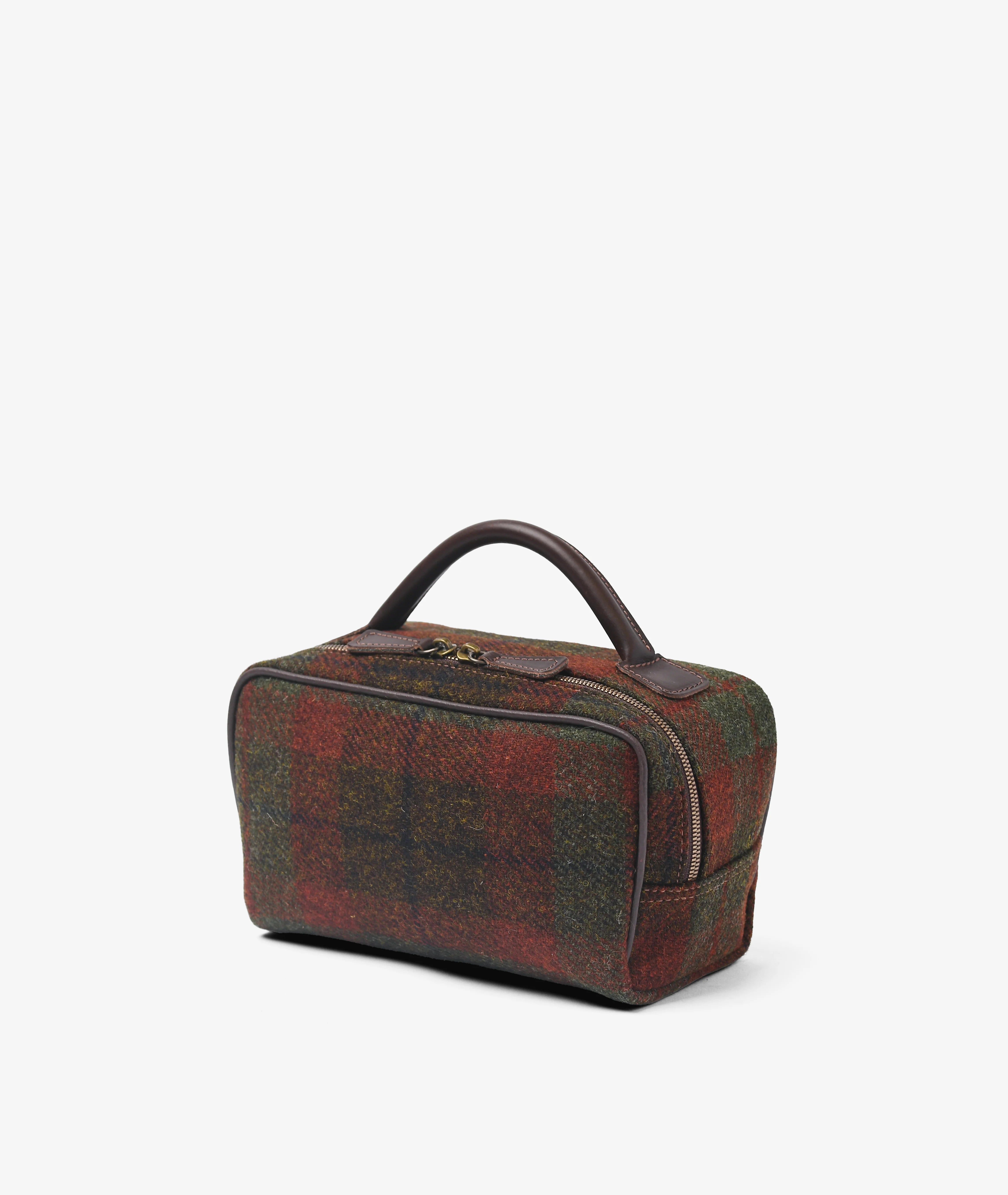 Beauty Case Harris Tweed - Amber