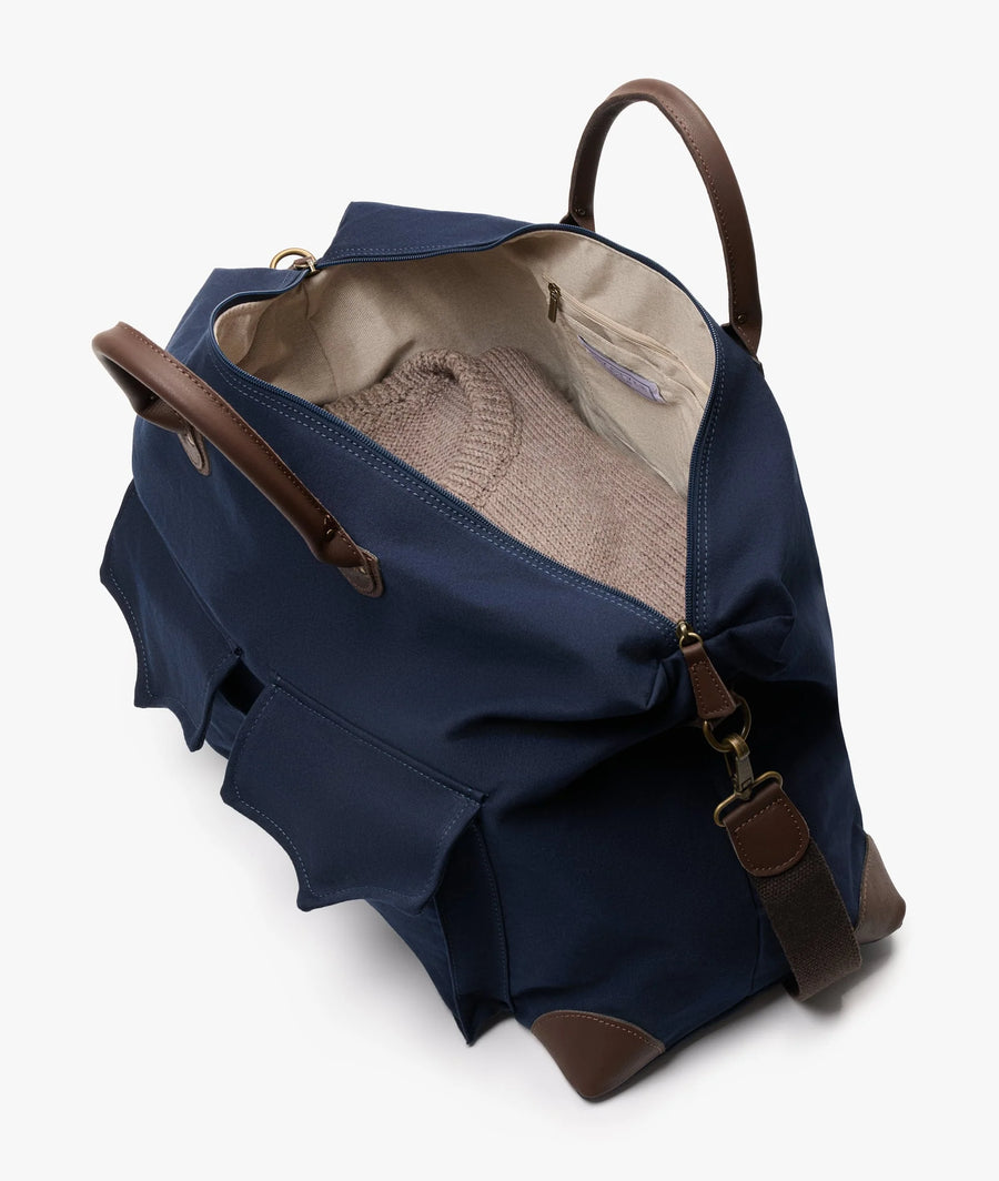Harvard Safari Duffel Bag in Blue