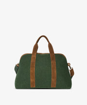 London Duffel Bag Felt - Large in Green/ Blue