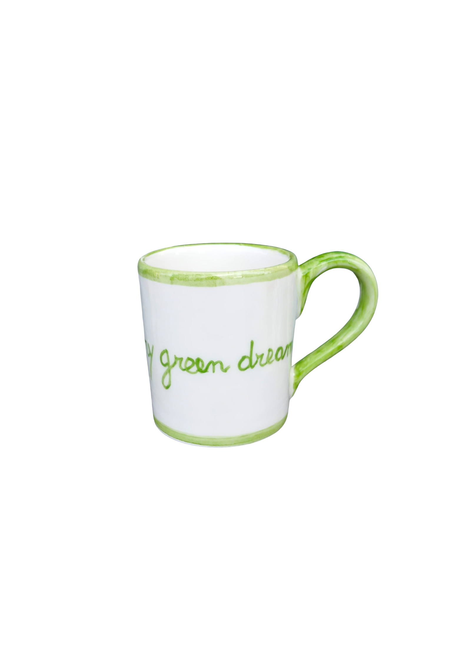 Sveva's Home Ceramic Matcha Quote Mug Set of 2
