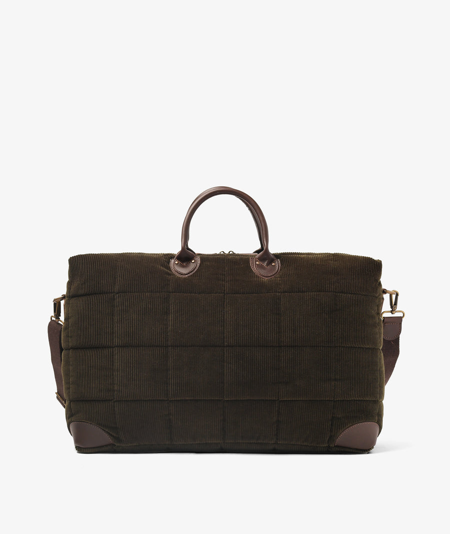 Harvard Duffel Bag Velour - Large Light Brown