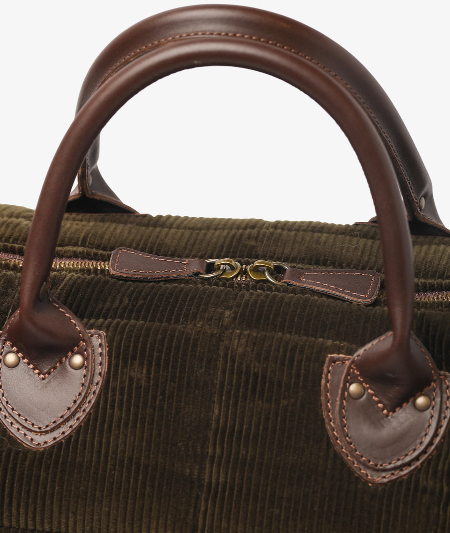 Harvard Duffel Bag Velour - Large Light Brown